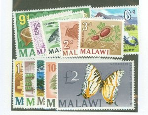 Malawi #41-51 Mint (NH) Single (Complete Set)