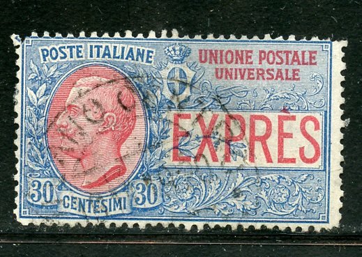 Italy, # E6, Used. CV $ 4.00