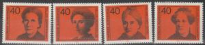 Germany #1128-31  MNH (S9196)