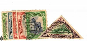 Mozambique Company #175-8 MH, 179, 183 used