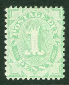 SG D46 Australia 1906. 1d green. Very lightly mounted mint CAT £28