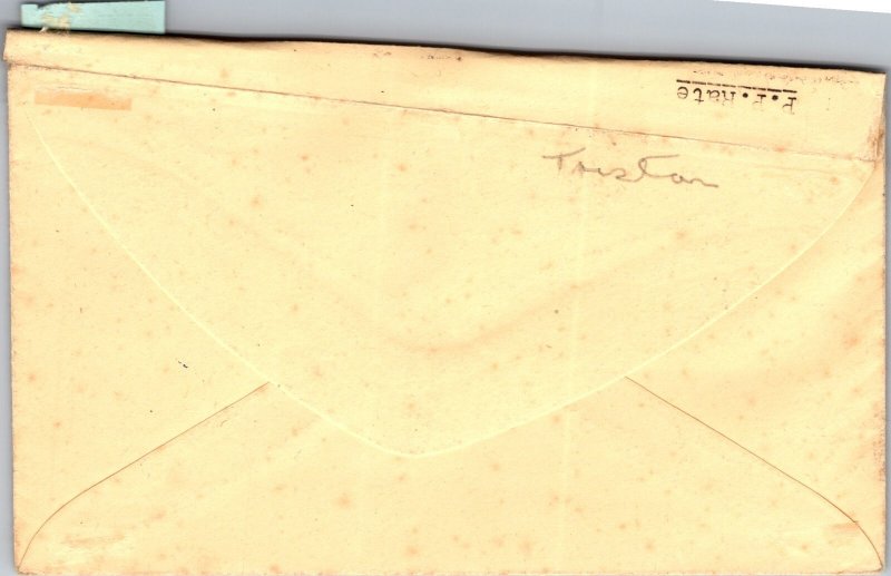 1951 Edinburg Tristan Da Cunha Cover To Twickenham England