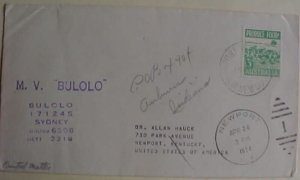 AUSTRALIA  IN PAPUA 1954 B/S KENTUCKY