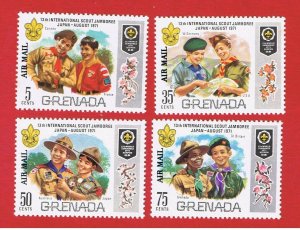 Grenada  #C23-C26  MNH OG   Boy Scouts-Air Post    Free S/H