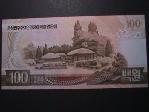 ​KOREA-1992 VERY OLD $100 LEADER KIM II SUNG- UN CIRCULATED-VERY FINE