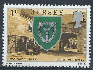 Jersey 1976 - 1p Zoological Park - SG138 unused