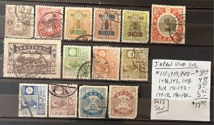 Japan Used Selection #115//181- SCV=$17.30