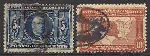 United States 326 and 327 Used