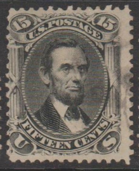 U.S. Scott #77 Lincoln Stamp - Used Single