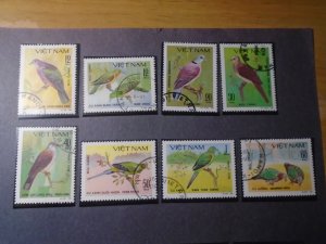 Vietnam  #  1124-31  used  Birds