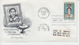 #1190 Nursing 4c FDC w/Artmaster Cachet
