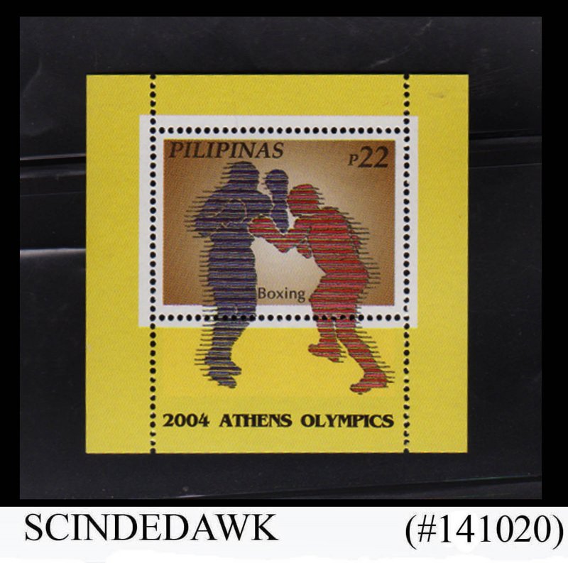 PHILIPPINES - 2004 OLYMPIC GAMES ATHENS / BOXING - MIN/SHT MNH