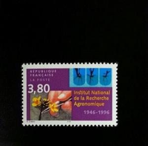 1996 France National Institute of Agronomy Research 50th Scott 2522 Mint F/VF NH