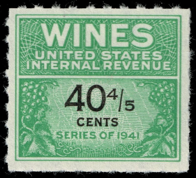 US #RE190 Wine Stamp; Unused NGAI