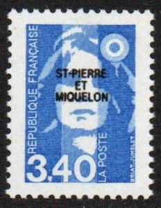 St. Pierre & Miquelon Sc #535 MNH