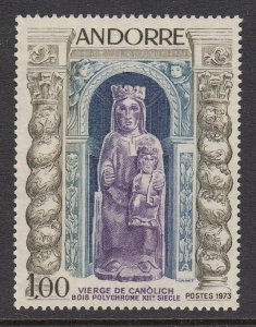 Andorra 221 Virgin of Canolich mnh