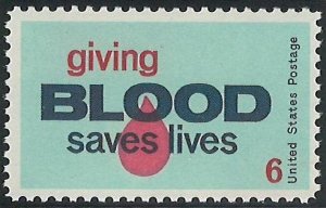 Scott: 1425 United States - Giving Blood Saves Lives - MNH