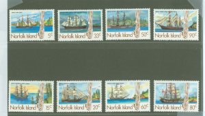 Norfolk Island #356-363  Single (Complete Set)