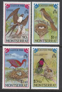 Montserrat 672-675 Easter Birds MNH VF