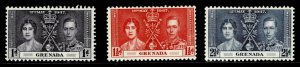 Grenada 128-130 - MH