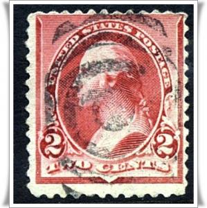 SC#220 2¢ Washington (1890) Used 