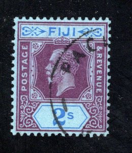 Fiji SC #104    F/VF, Used, Edward VII,  CV $72.50  ...... 1980052