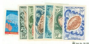 Wallis & Futuna Islands #158-164  Single (Complete Set)