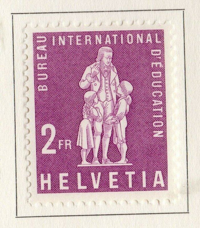 Switzerland Helvetia 1958 Early Issue Fine Mint Hinged 2F. NW-170870