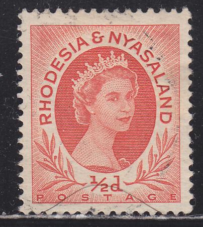 Rhodesia & Nyasaland 141 Queen Elizabeth II 1954