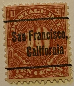 United States 1917-1931 Precancel Postage Due 121 Mint Stamps Lot