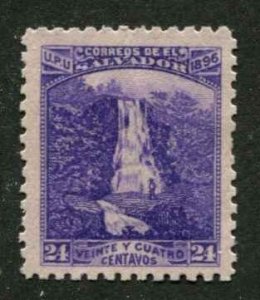 El Salvador SC# 157K Waterfall  21c  Unwmk MNG