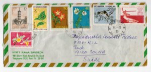 VIETNAM 1976 AIR MAIL COVER TO SWEDEN SENDER IS FROM SWEDISH EMBASSY VERY FINE