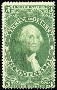 US Stamps # R86c Revenue Used Fresh