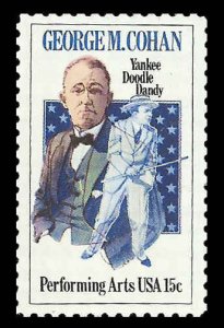 # 1756 Mint Never Hinged ( MNH ) GEORGE M. COHAN XF+