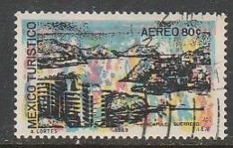 MEXICO C355, TOURISM PROMOTION, ACAPULCO BAY. USED. VF. (1258)