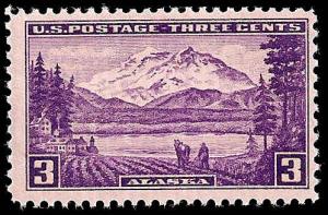 # 800 MINT NEVER HINGED ALASKA