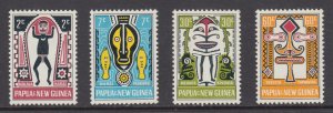 Papua New Guinea    #221-24    mnh     cat $1.85