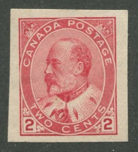CANADA #90A MINT IMPERF SINGLE