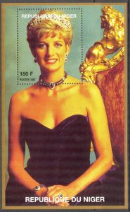 Niger 1998 Princess Diana (2) S/S MNH