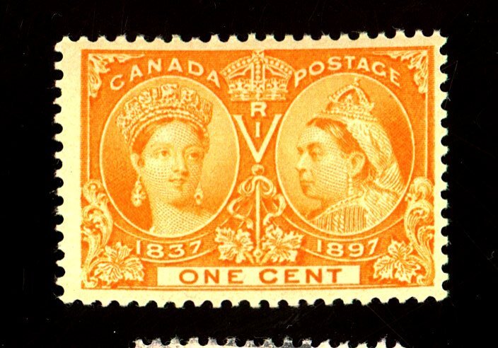 CANADA 51 MINT FVF OG NH CREASE Cat $75