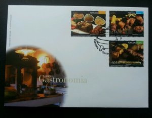 *FREE SHIP Portugal Gastronomy 2005 Food Drink Cuisine Cake Cook (stamp FDC)