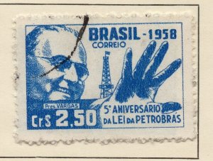 Brazil 1958 Early Issue Fine Used 2.5Cr. NW-98363