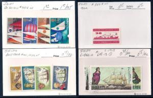 WORLDWIDE Topical Ships (66) Different Sets Mint & Used