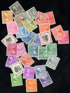 US Stamps # 803-34 MNH XF Fresh Set