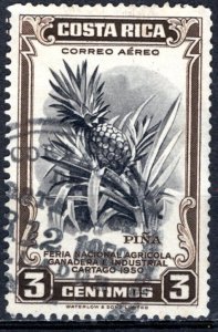 Costa Rica; 1950: Sc. # C199: Used Single Stamp
