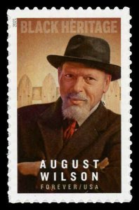 2021 55c August Wilson, Playwright, Black Heritage Scott 5555 Mint F/VF NH