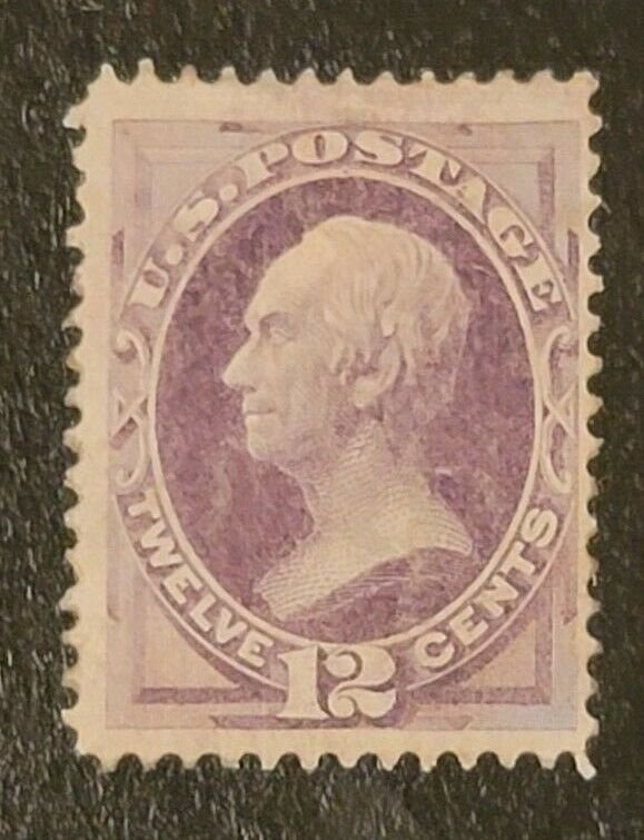 Scott#: 151 - Henry Clay, w/o Grill 12¢ 1871 single stamp M P/OG F/VF SCV$2750