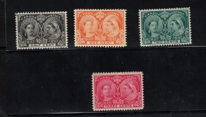 Canada #50 #51 #52 #53 Extra Fine Never Hinged Post Office Fresh Set