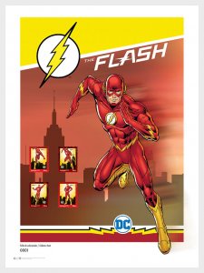 Portugal 2020 Stamps Collectors Sheet Justice League DC Comics Flash