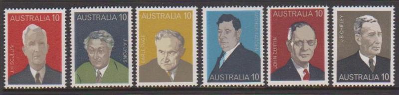 Australia Sc#610-615 MNH